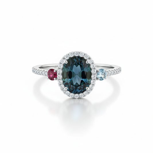 Custom Birthstone Ring